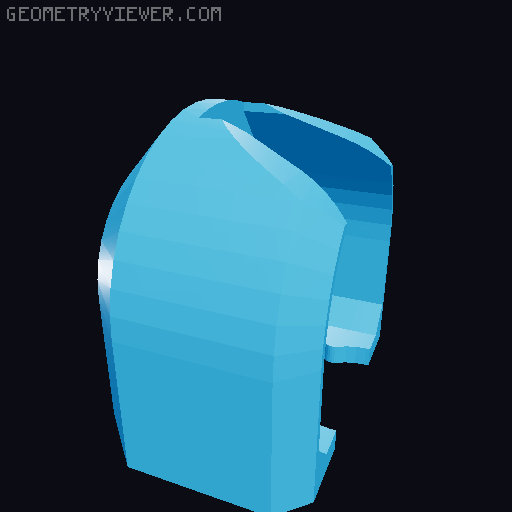 Mighty Morphin Dummy Rangers - Blue 3D model thumbnail