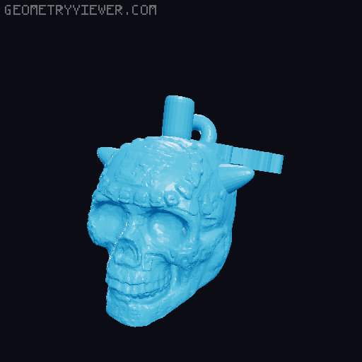 Not-so-deadly Death Whistles 3D model thumbnail