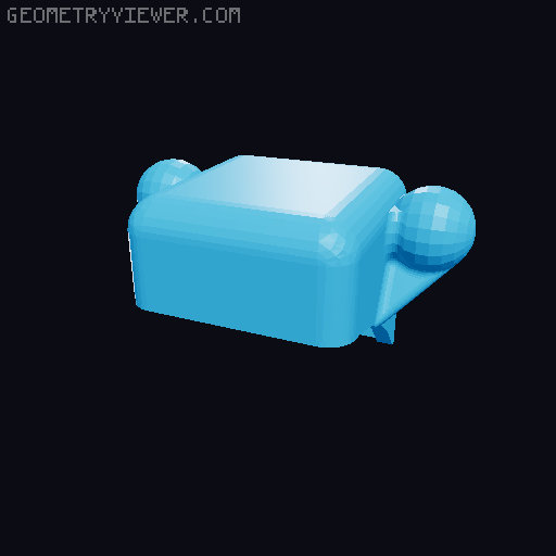 Hair Pack One for Lucky 13 3D model thumbnail