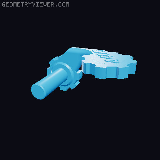 FRC Team 4405 Gear Fidget 3D model thumbnail