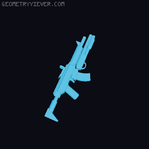 Mini 13 M4 Masterkeys 3D model thumbnail