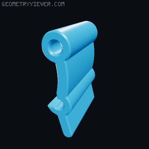 Mangmi Air X Hard Case 3D model thumbnail