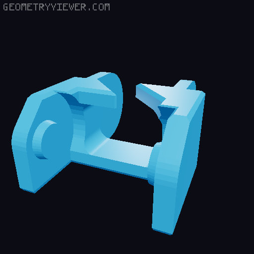 Collated & Modified Snapmaker A350 X-cable guide  3D model thumbnail