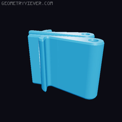 peptide storage container 3D model thumbnail