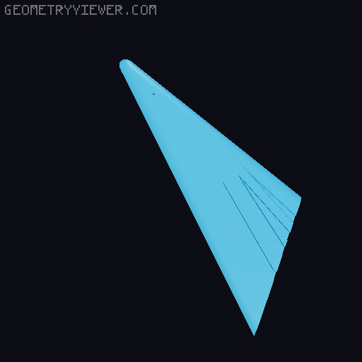 Flying V Guitar 3D model thumbnail