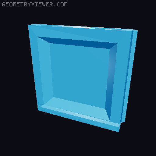 Modular Filament Rack 3D model thumbnail