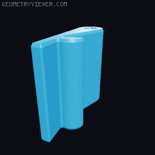 Gridfinity Rugged Bit Case 3D model thumbnail