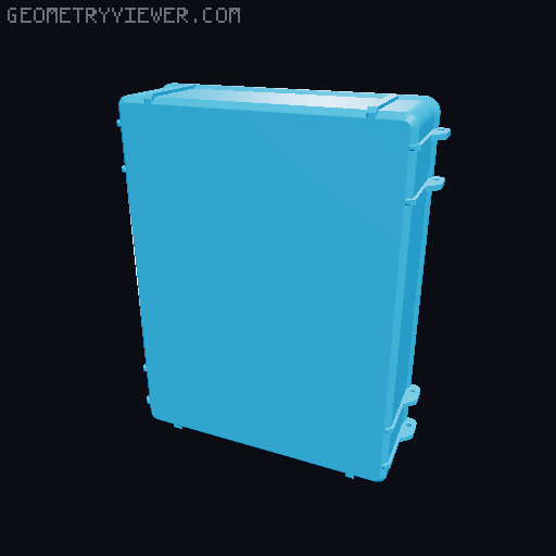 Catan Travel Box V2 3D model thumbnail