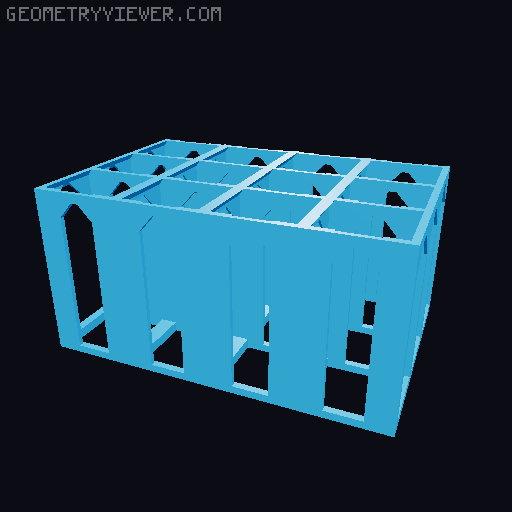 hot wheels garage 3D model thumbnail