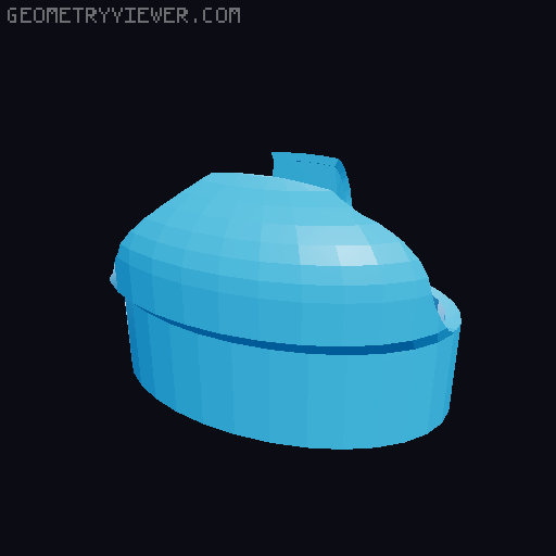 Dummy 13 blank body 3D model thumbnail