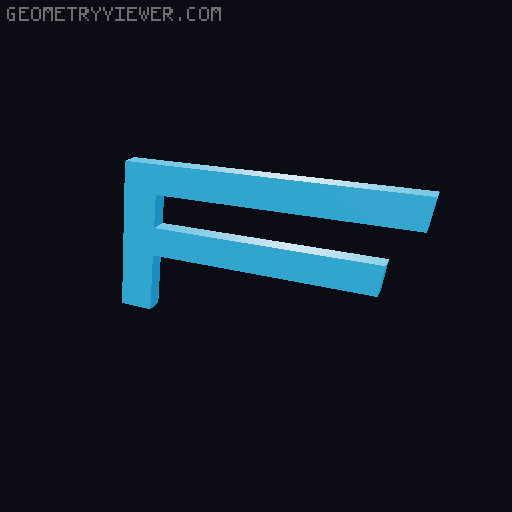 Flipper Zero Top Case 3D model thumbnail