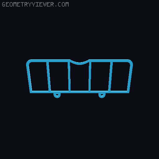 Powered Bobber Caboose 3D model thumbnail