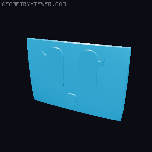 Dummy 13 TV Head V2 3D model thumbnail