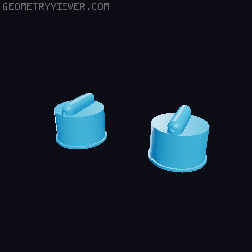 Water Faucet Aeration Filter Prank (squirts a jet of water) 3D model thumbnail