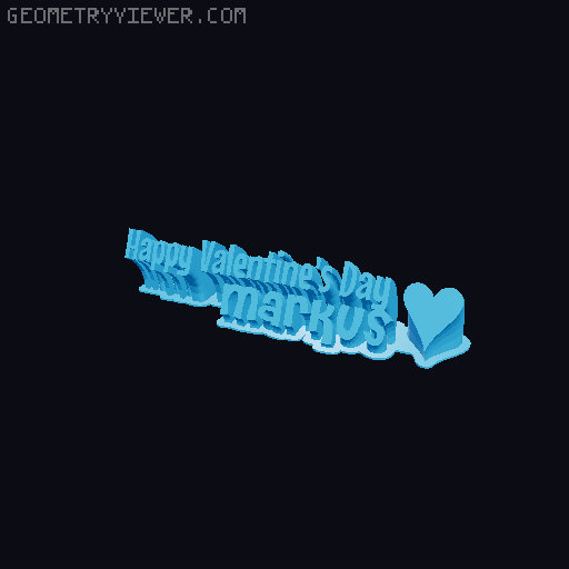 Happy Valentines Day... 3D model thumbnail
