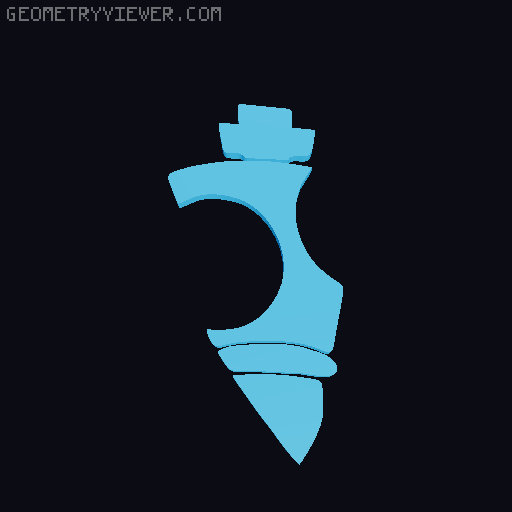Kinger (Credits) Digital Circus 3MF Magnet 3D model thumbnail