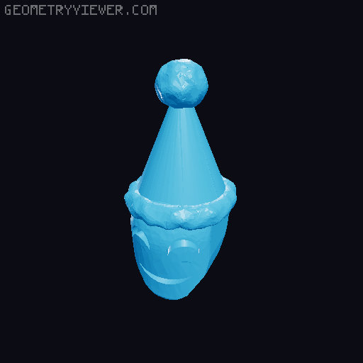 Dummy 13 - Jester heads 3D model thumbnail