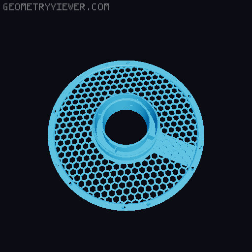 Improved Reusable Spool 3D model thumbnail
