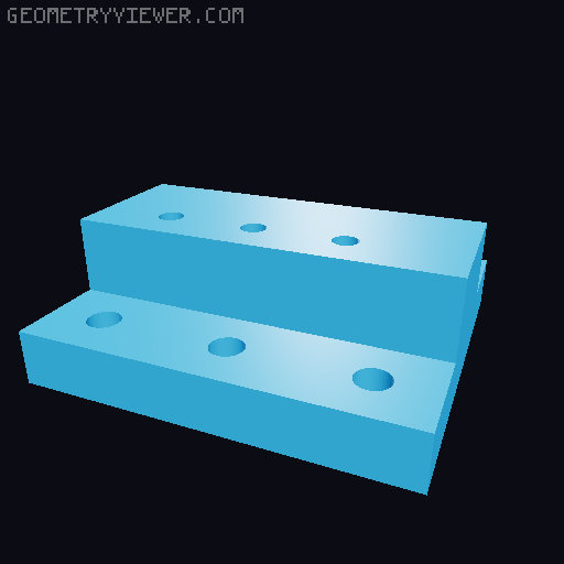 Combo spent primer catcher and Ammo bin holder. 3D model thumbnail