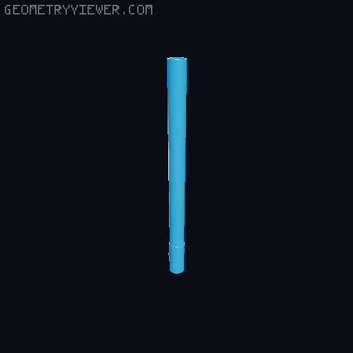 ExperiMental Rectangle Trumpet 15 3D model thumbnail