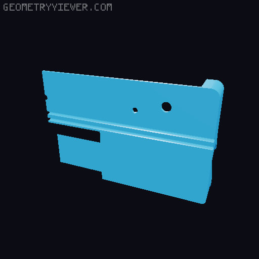 Avolites T3 Laptop Stand (HP ENVY) 3D model thumbnail