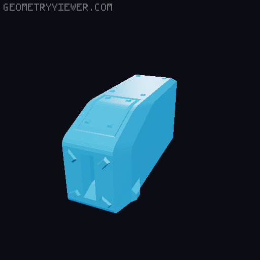 NG2 mech modular 3D model thumbnail
