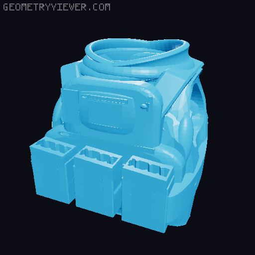 Dummy 13 Mercenary 3D model thumbnail