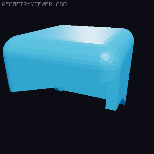Hair Pack One for Lucky 13 3D model thumbnail