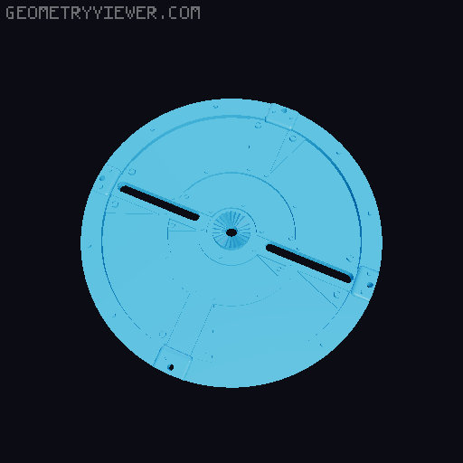 Spirit 1:1 Brass Pack upgrade Cyclotron 3D model thumbnail
