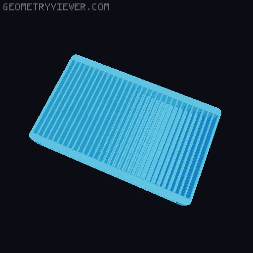 Rugged filament sample box | Remix 3D model thumbnail