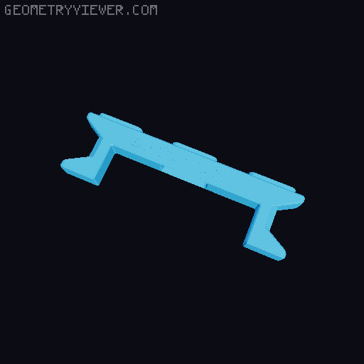 PolyDryer - Tripple Barrel 3D model thumbnail