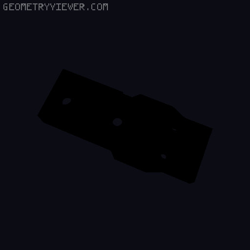 Sig Romeo1 footprint to Benelli shotgun adapter 3D model thumbnail
