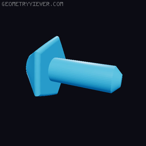 German War Hammer (15th Century) 3D model thumbnail