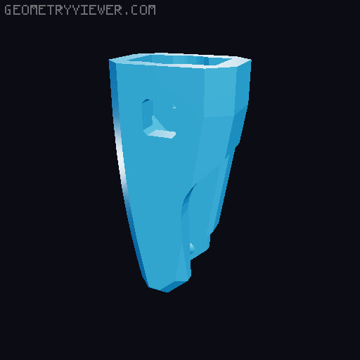 Dummy 13 longsword holder 3D model thumbnail