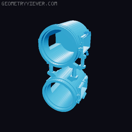 Pyle National Headlights - Multi Scales 3D model thumbnail