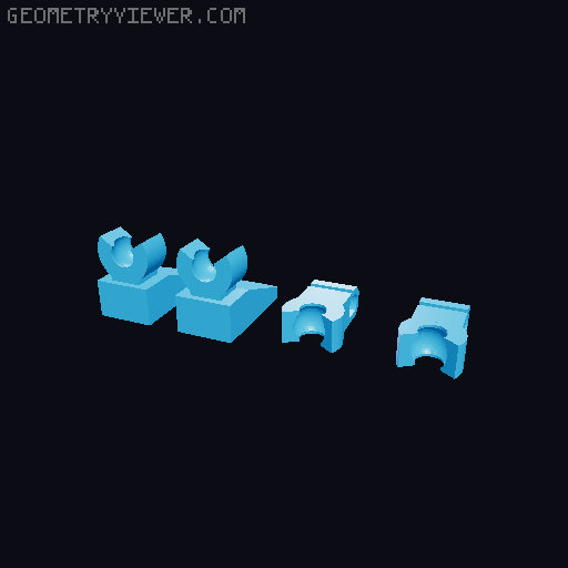 Improved Y5 hands and feet (13 series accessory compatible) 3D model thumbnail
