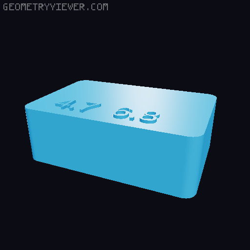 High-Capacity "Ledge" Bit Insert (Prusa Tool Box - 60mm Version) 3D model thumbnail