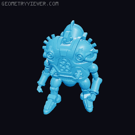 Mechs 3D model thumbnail