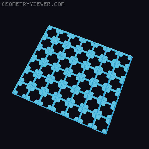 Gridfinity Embedded Magnet Base Plates 3D model thumbnail