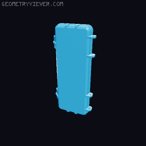 BeyBlade X tournament box (3pc) 3D model thumbnail
