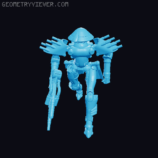 Mechs 3D model thumbnail