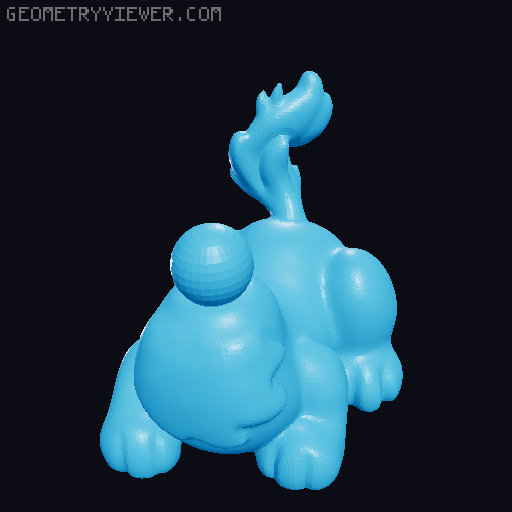 Kitten Triplet LPS 3D model thumbnail