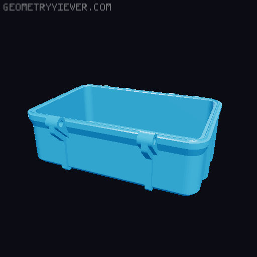 Seed Packet Storage Box for Baker Creek Heirloom Seed Co 3D model thumbnail
