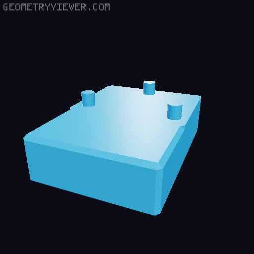 Lucky 13 Face Insert 3D model thumbnail