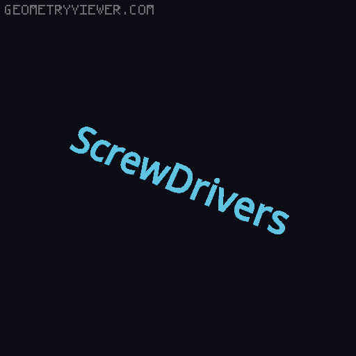 Wera Screwdrivers - Schraubendreher Box 3D model thumbnail