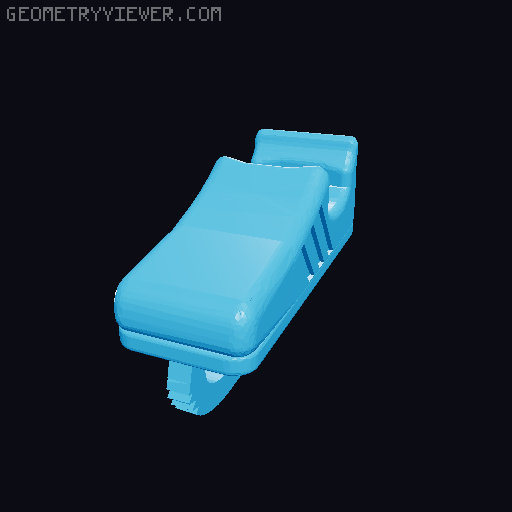 Lucky 13 Ice Skates 3D model thumbnail