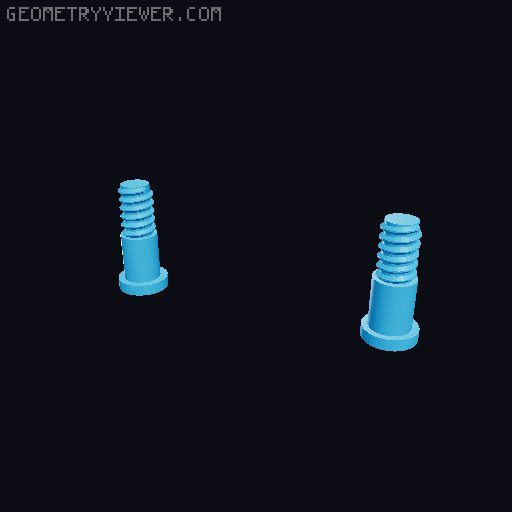 Echo Pop Battery Mount 3D model thumbnail