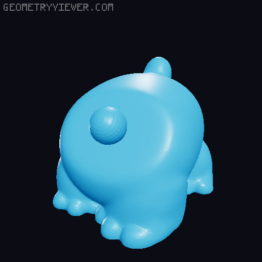 LPS Hampster 3D model thumbnail