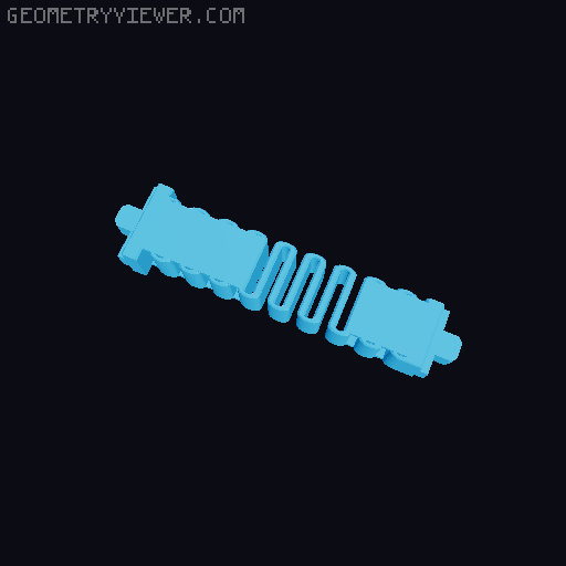 Skull Bobble Head 3D model thumbnail