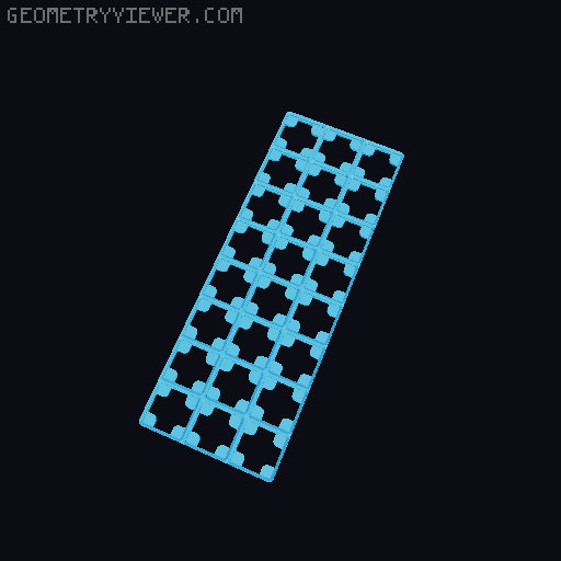 Gridfinity Embedded Magnet Base Plates 3D model thumbnail